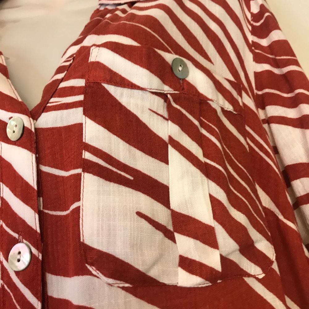 Womens Ruby Rd button down blouse - Picture 4 of 9